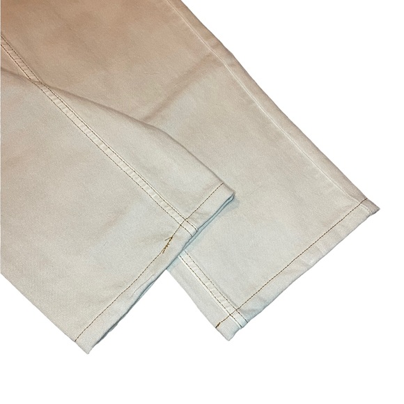 Good American Good 90s Icon Straight Leg Jeans in Bone - Picture 10 of 16